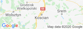 Koscian map